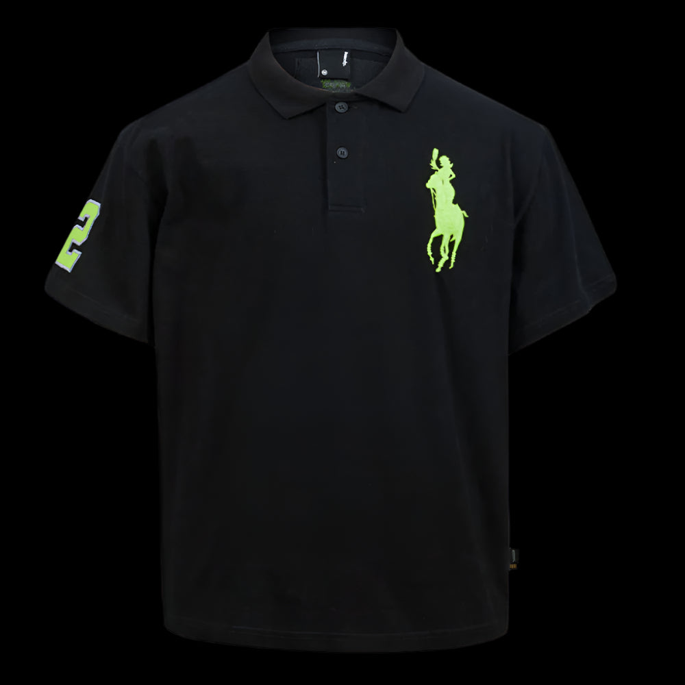 RemedyR Lauren Summer China Chic Loose Embroidery Short Sleeve T shirt American Fashion POLO Shirt for Men and Women image 5