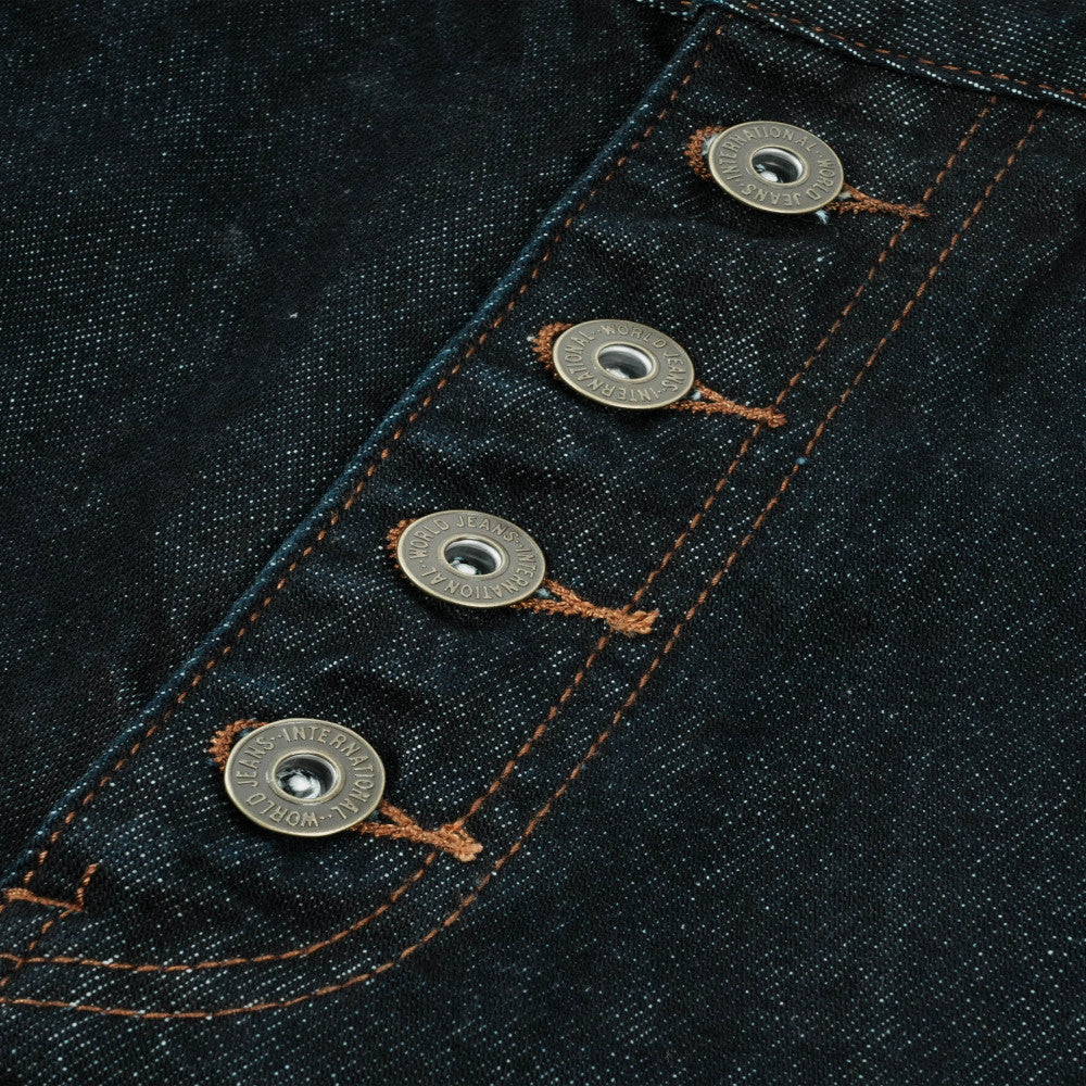 RARRL 13 5 oz original denim selvedge denim plaid patchwork wide leg cropped trousers cleanfit image 3
