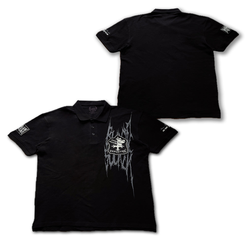 PT269 Totem skull Polo T shirt image 1