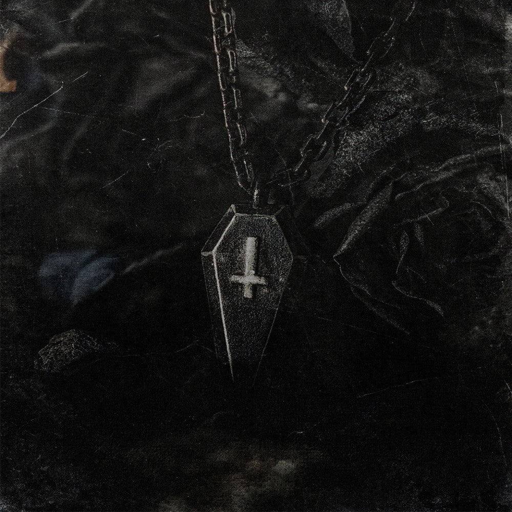 Underwater Hell Coffin Neck Handmade Old Gothic Devil Coffin Necklace from Waste Soil image 5