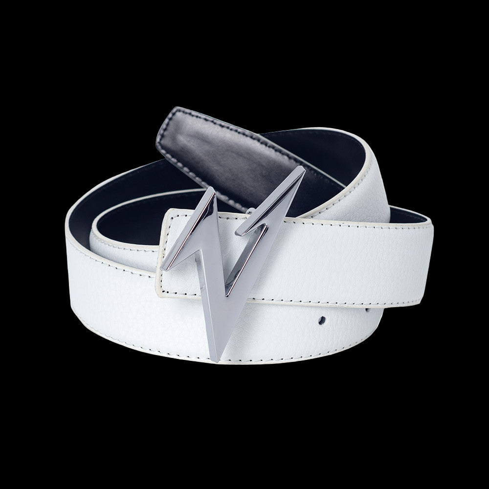 VAKA TYPEHYT2024s antique cowhide waist belt with metal zinc alloy buckle image 4