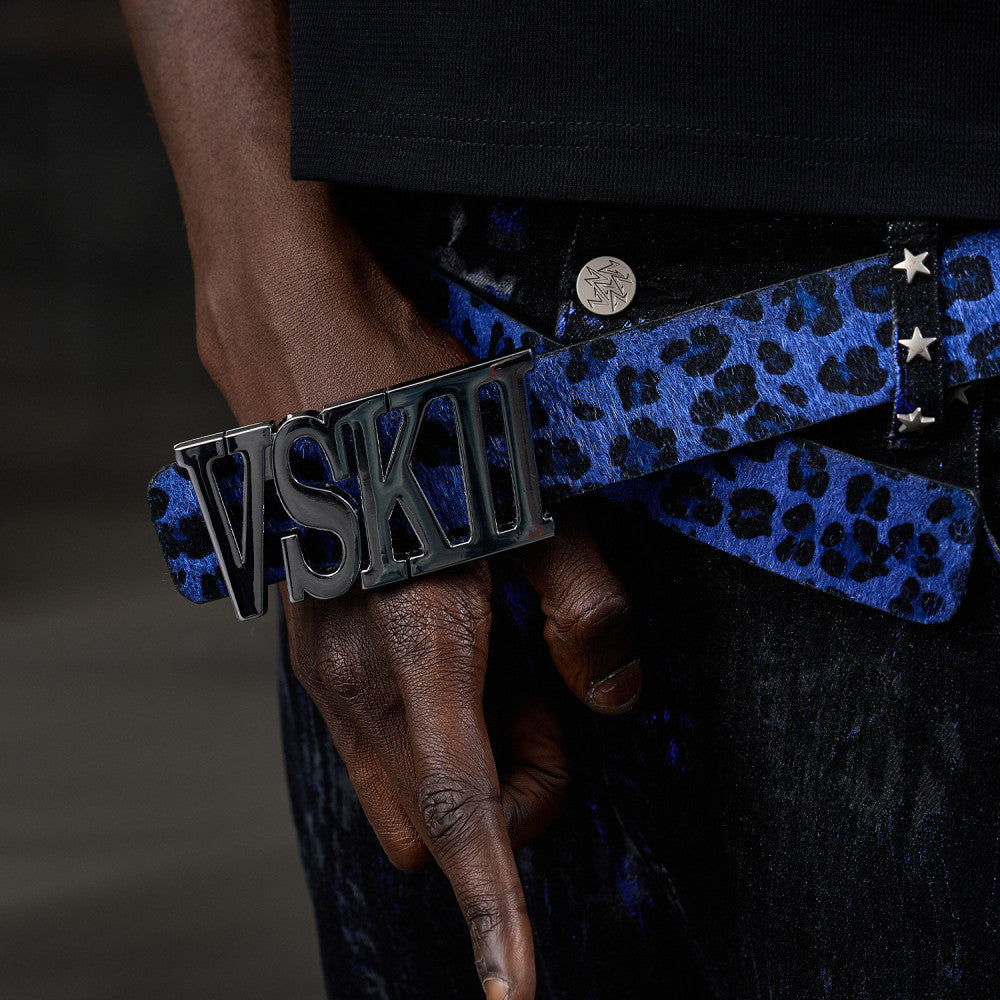 VAKA TYPESHYT VSKII Leopard Print Belt
