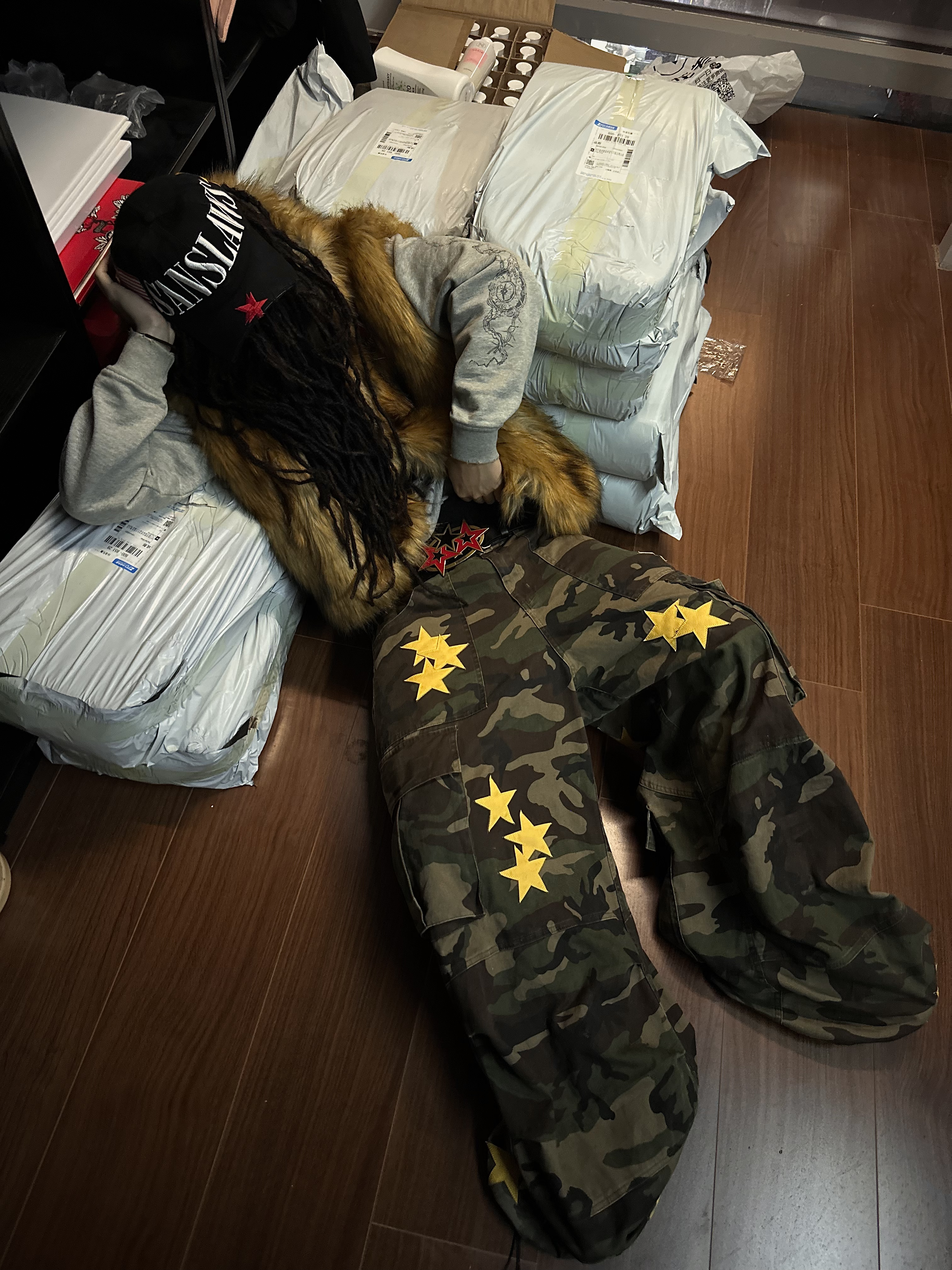 Star Camo Jeans