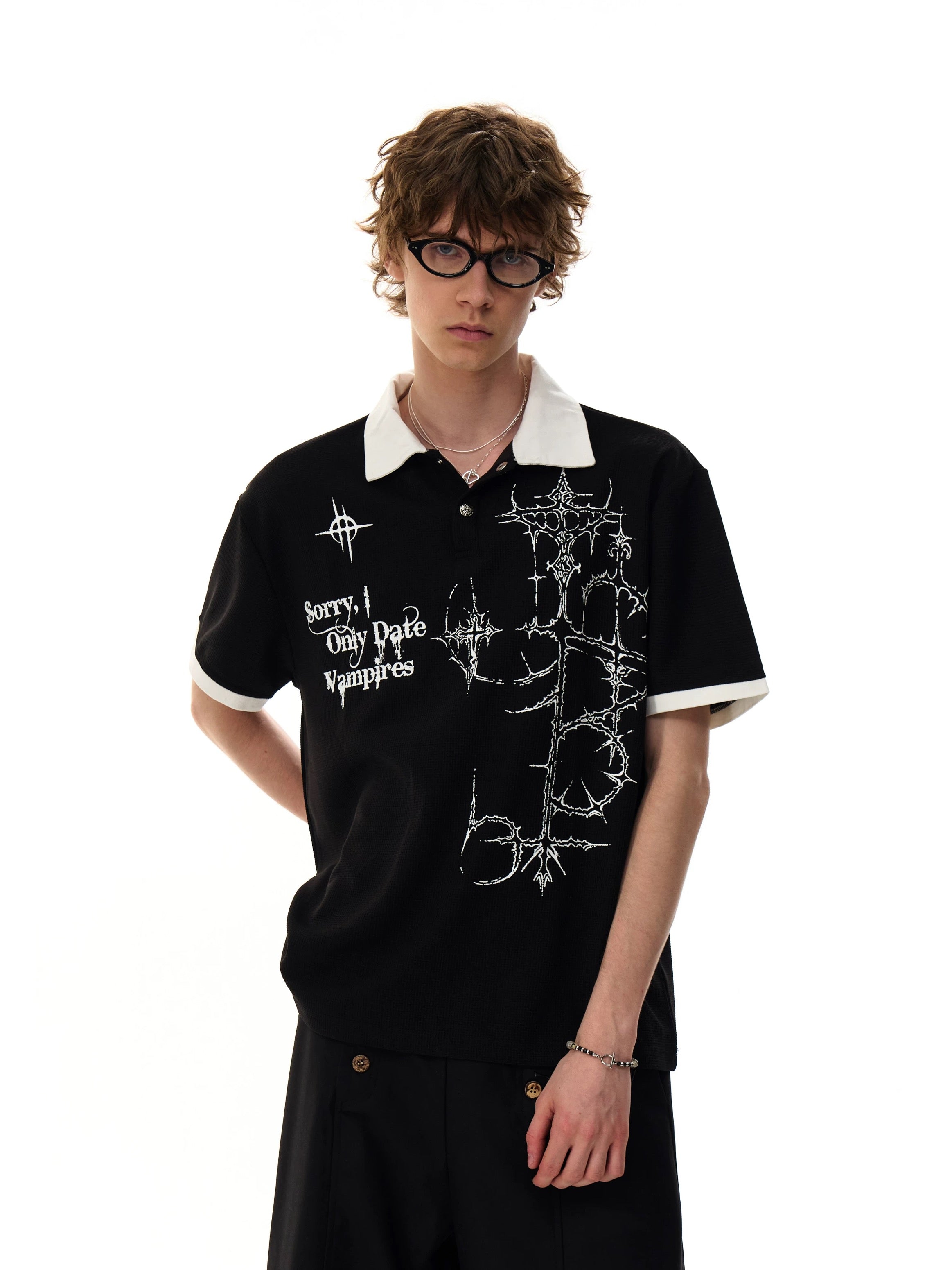 Dead Cybersiglism Waffle Collar Jersey