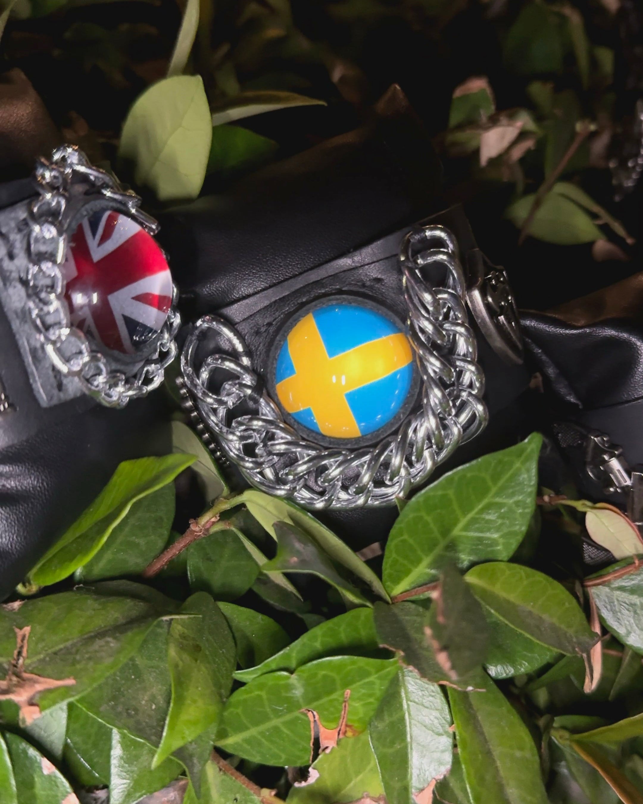 Sweden Flag Illusion Bracelet