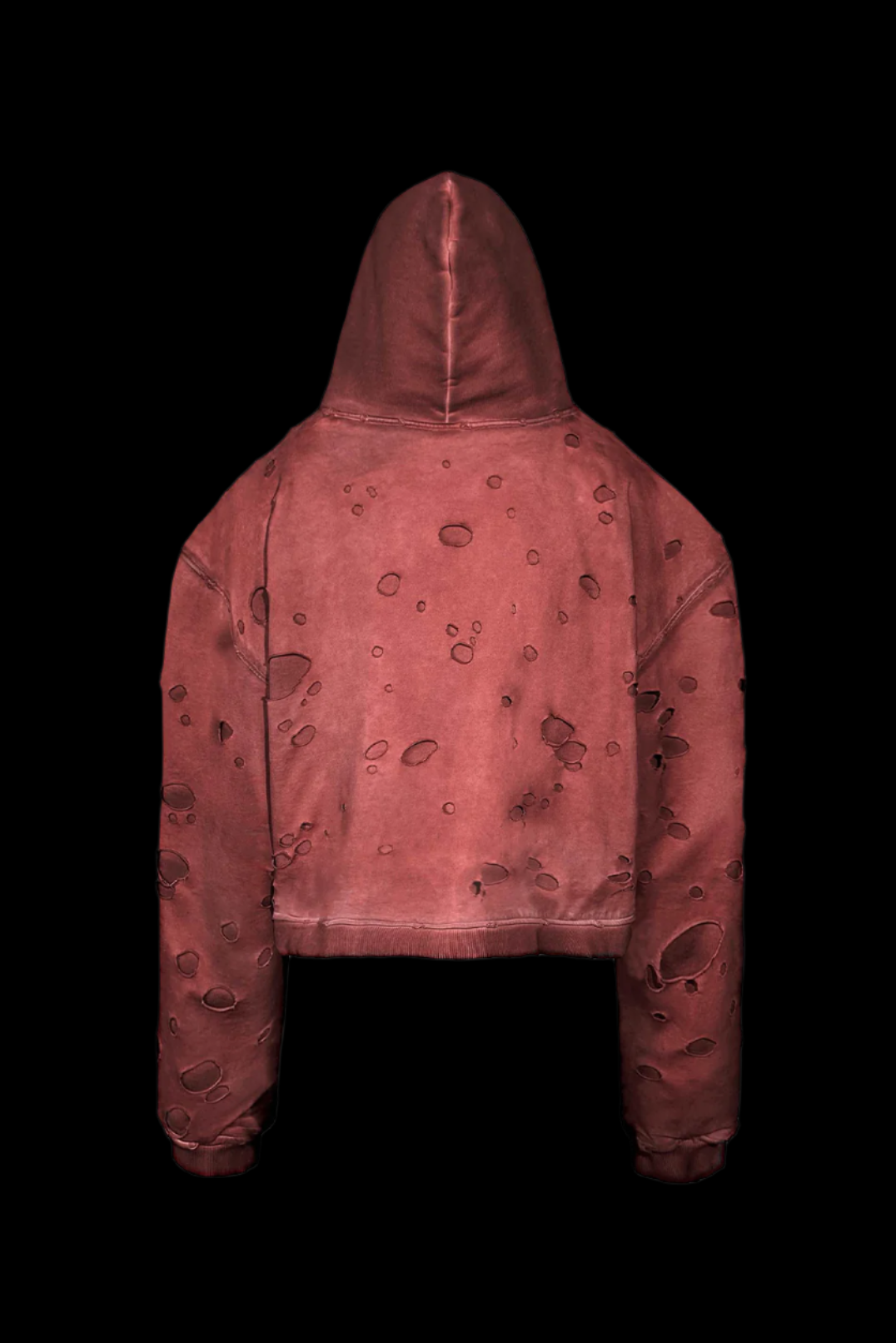 Crimson Burnout Zip