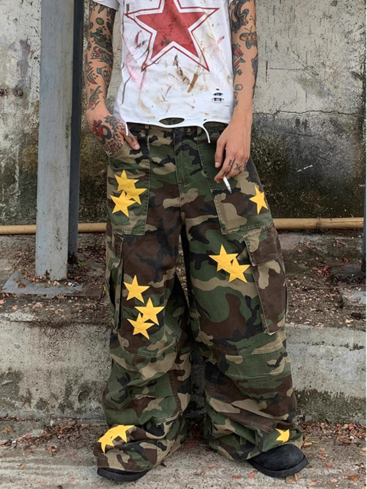 Star Camo Jeans