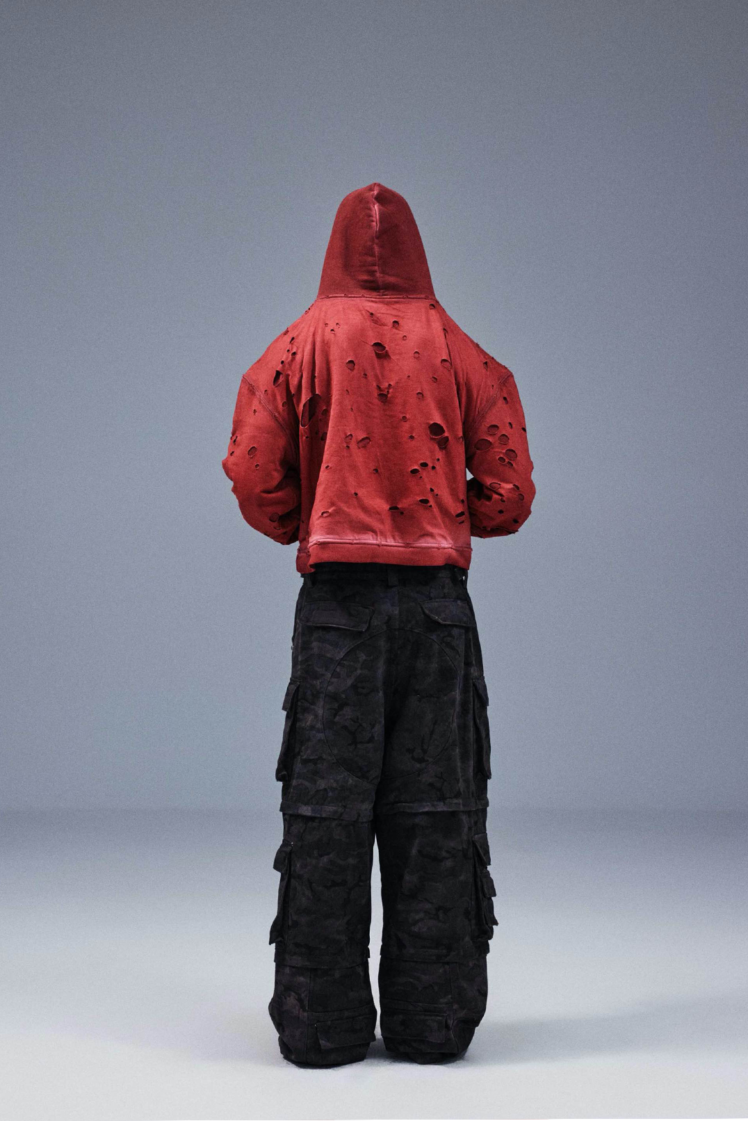 Crimson Burnout Zip