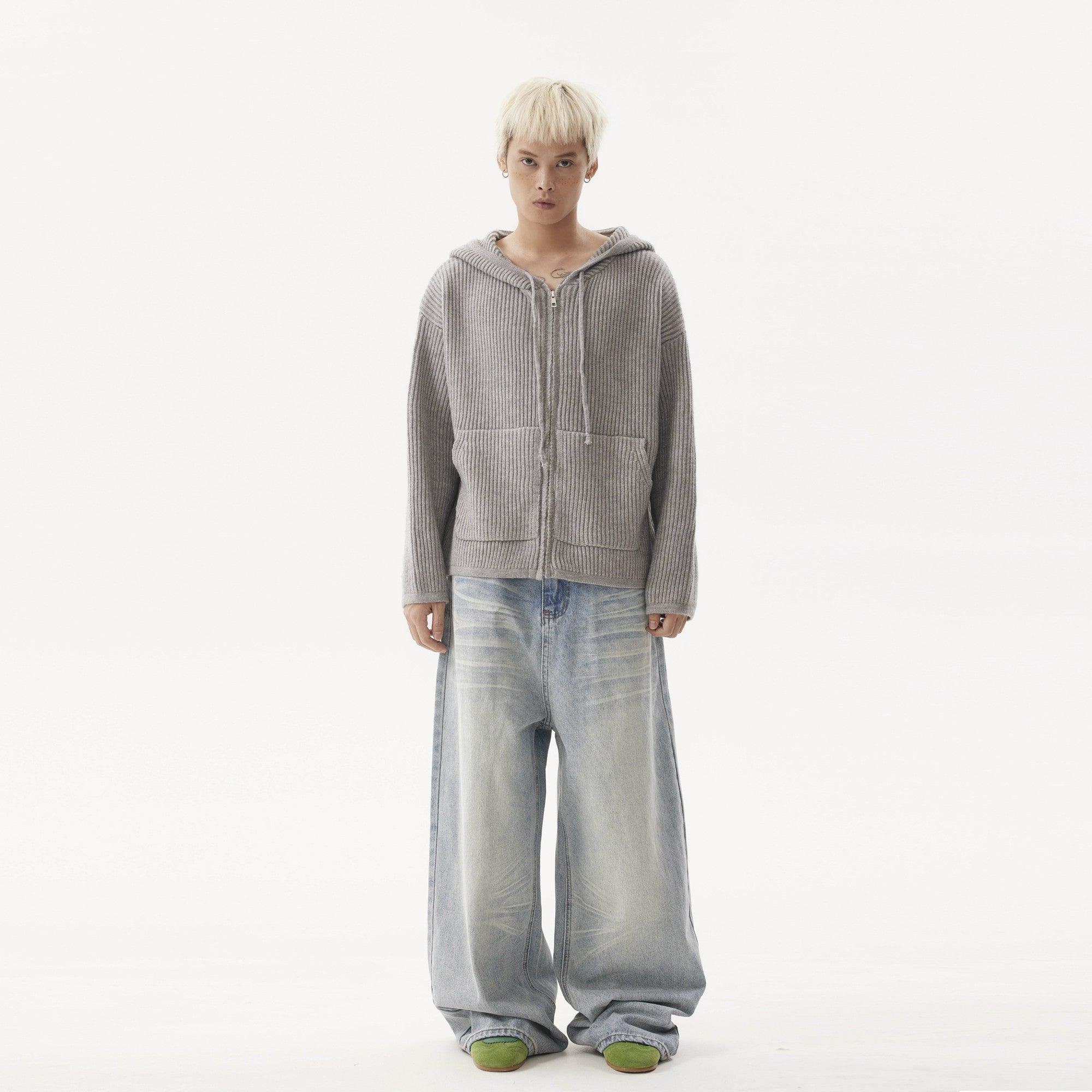 Washed Baggy Jeans