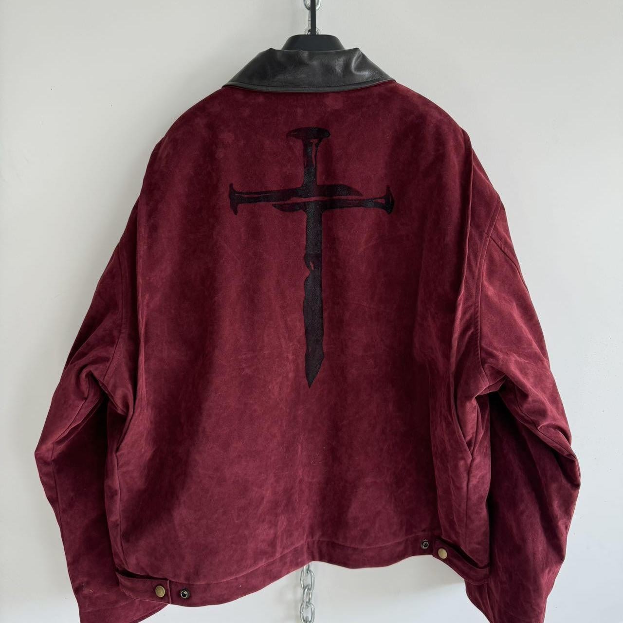 Crimson Justice Moto Jacket β Rebel Authority Edition