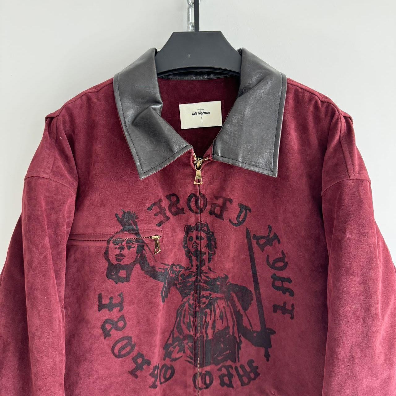 Crimson Justice Moto Jacket β Rebel Authority Edition