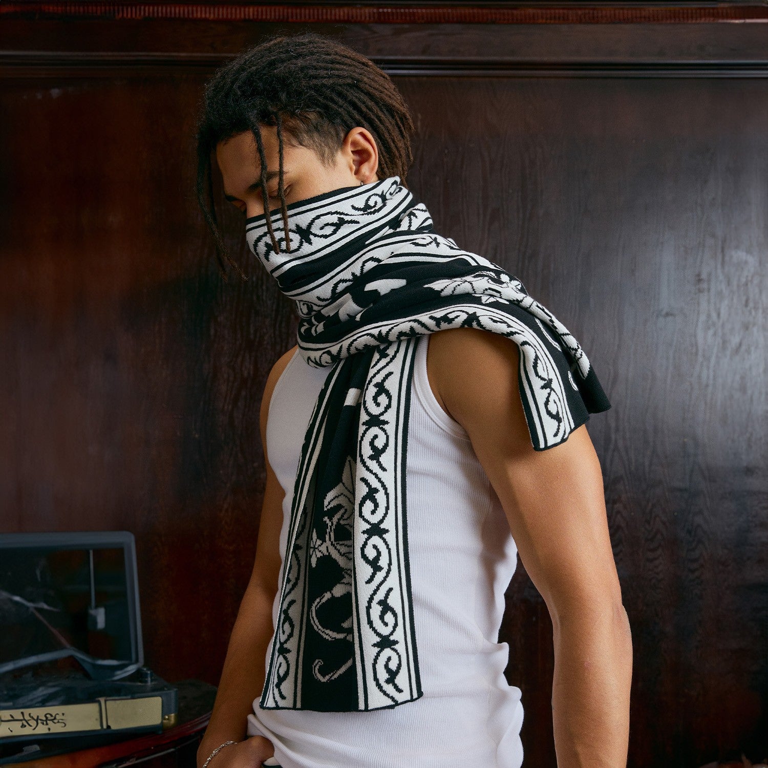 Heritage Script Scarf