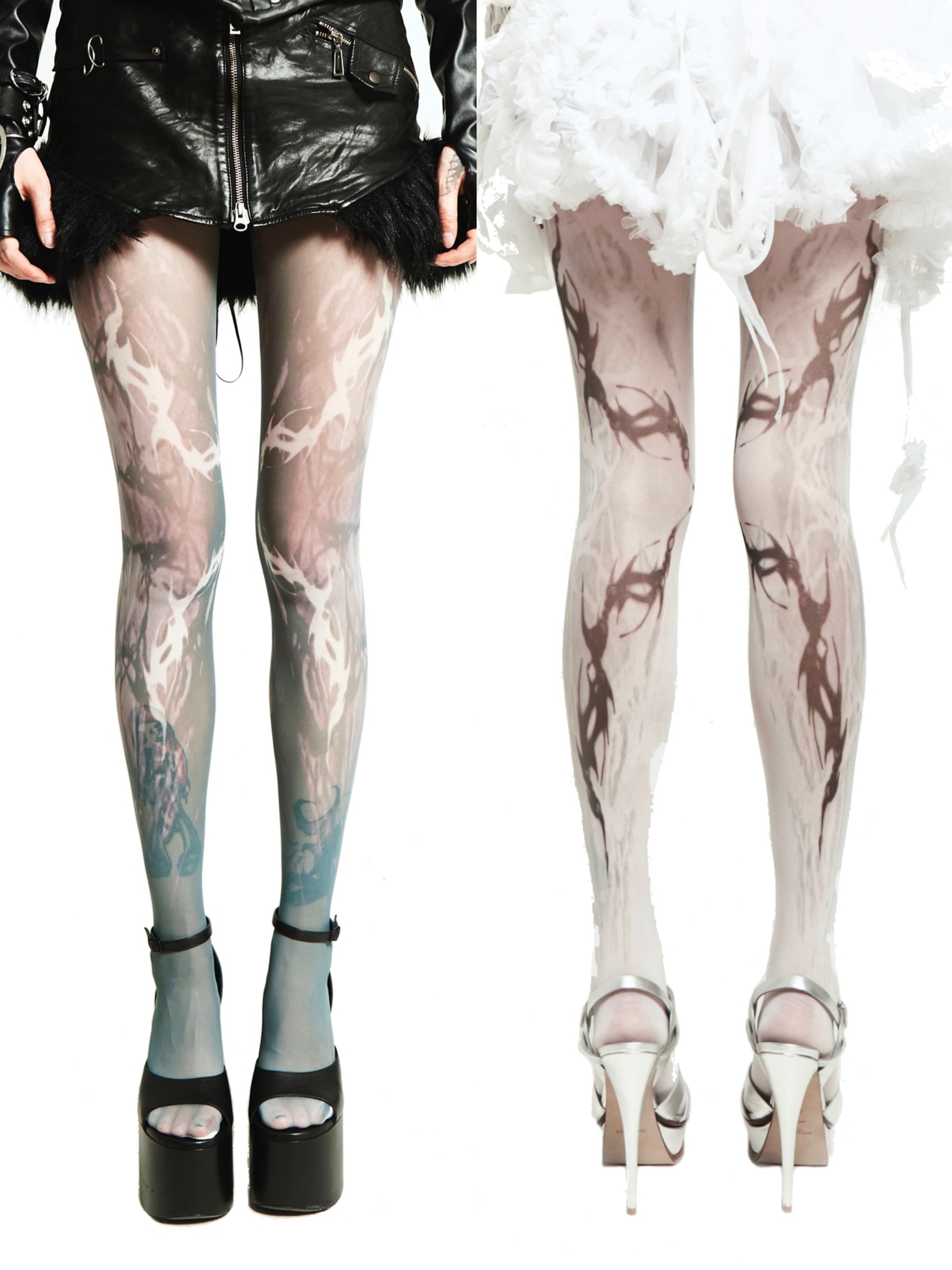 Ghost Flame Sheers Stockings