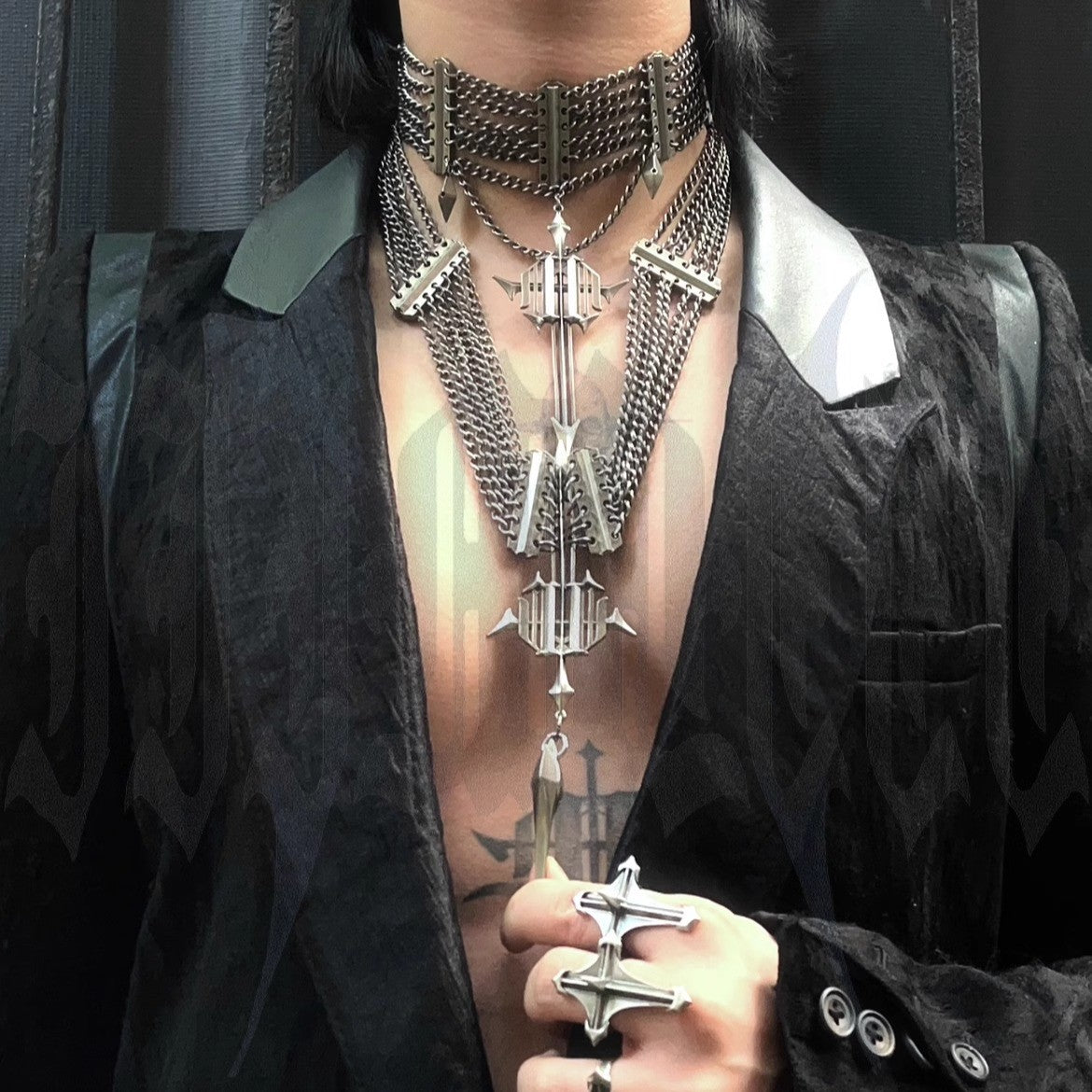 Chain Spire Relic Necklace