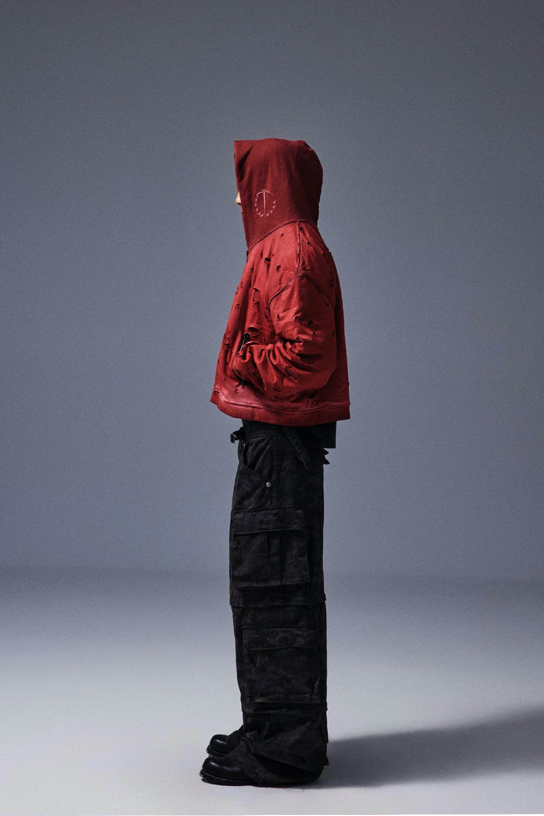 Crimson Burnout Zip