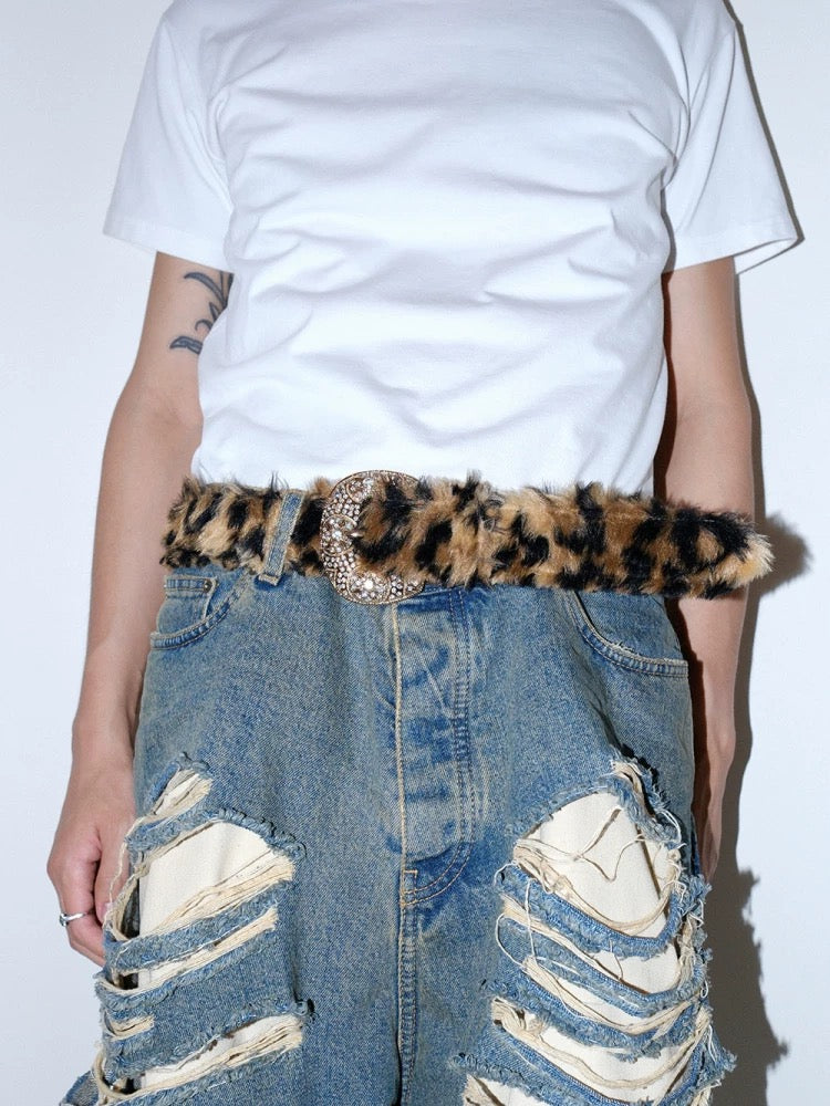 Leopard Print Belt 2025
