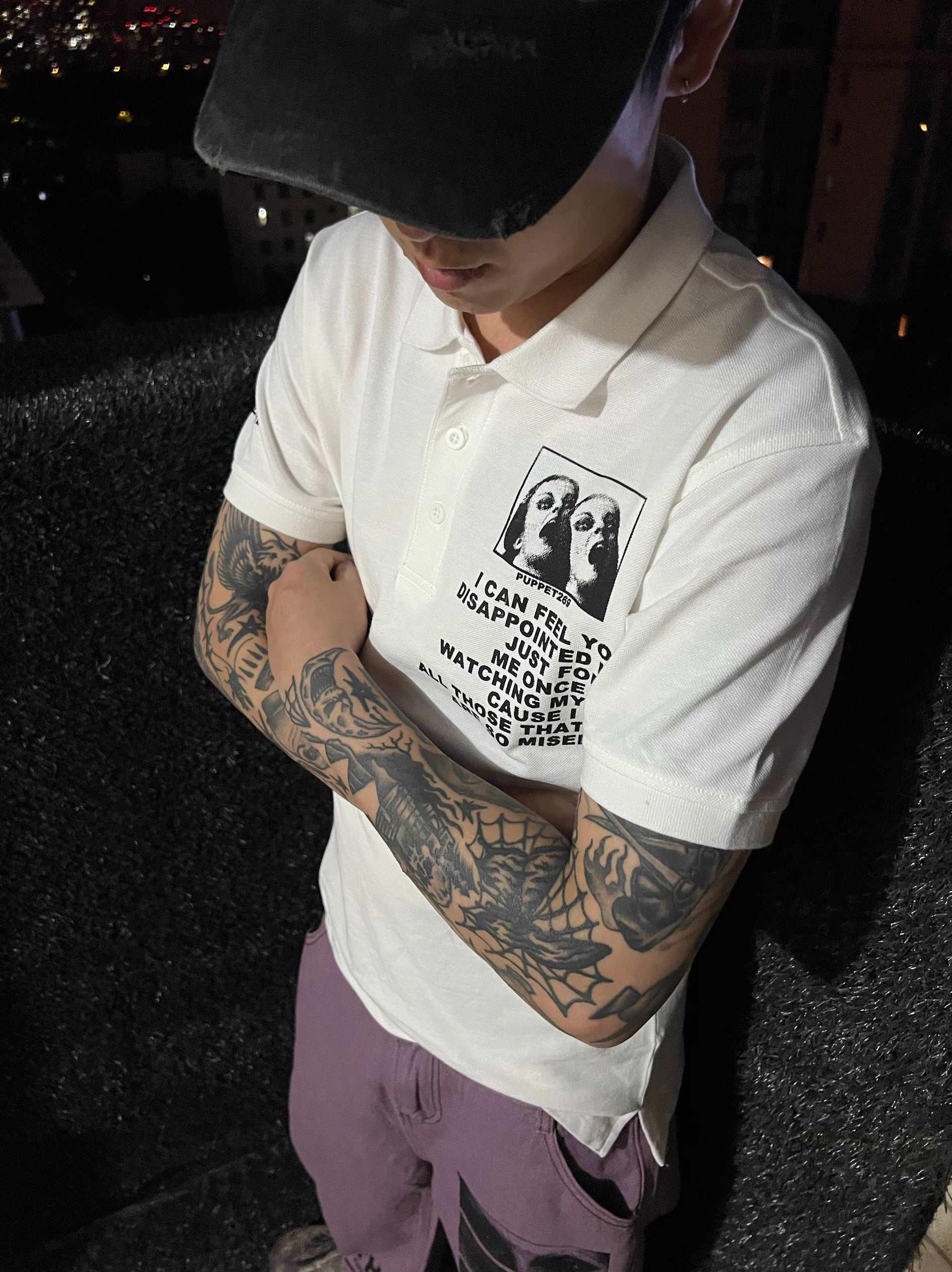 PT269 Punk Poster Polo