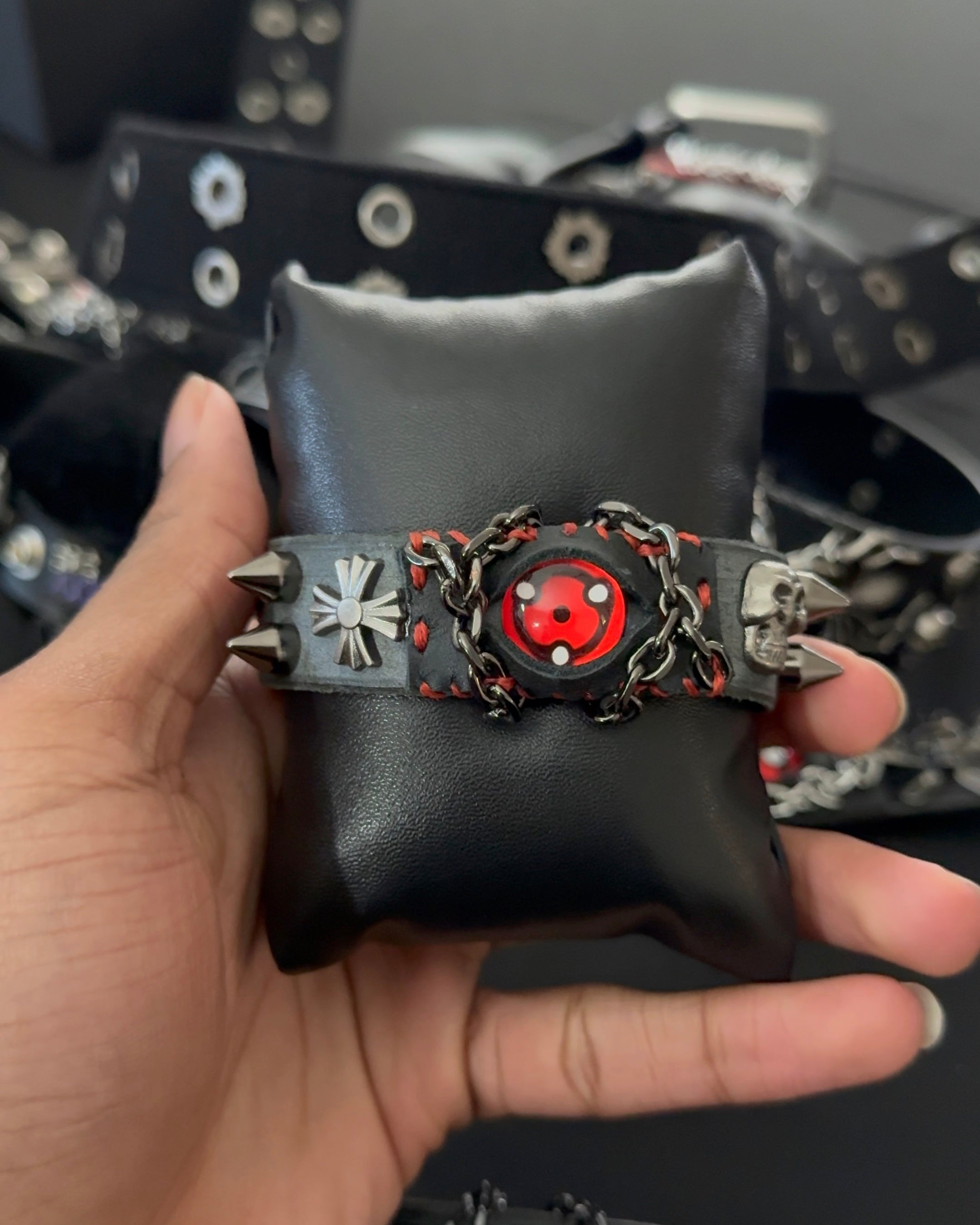Madara Skull Chrome Eye Bracelet