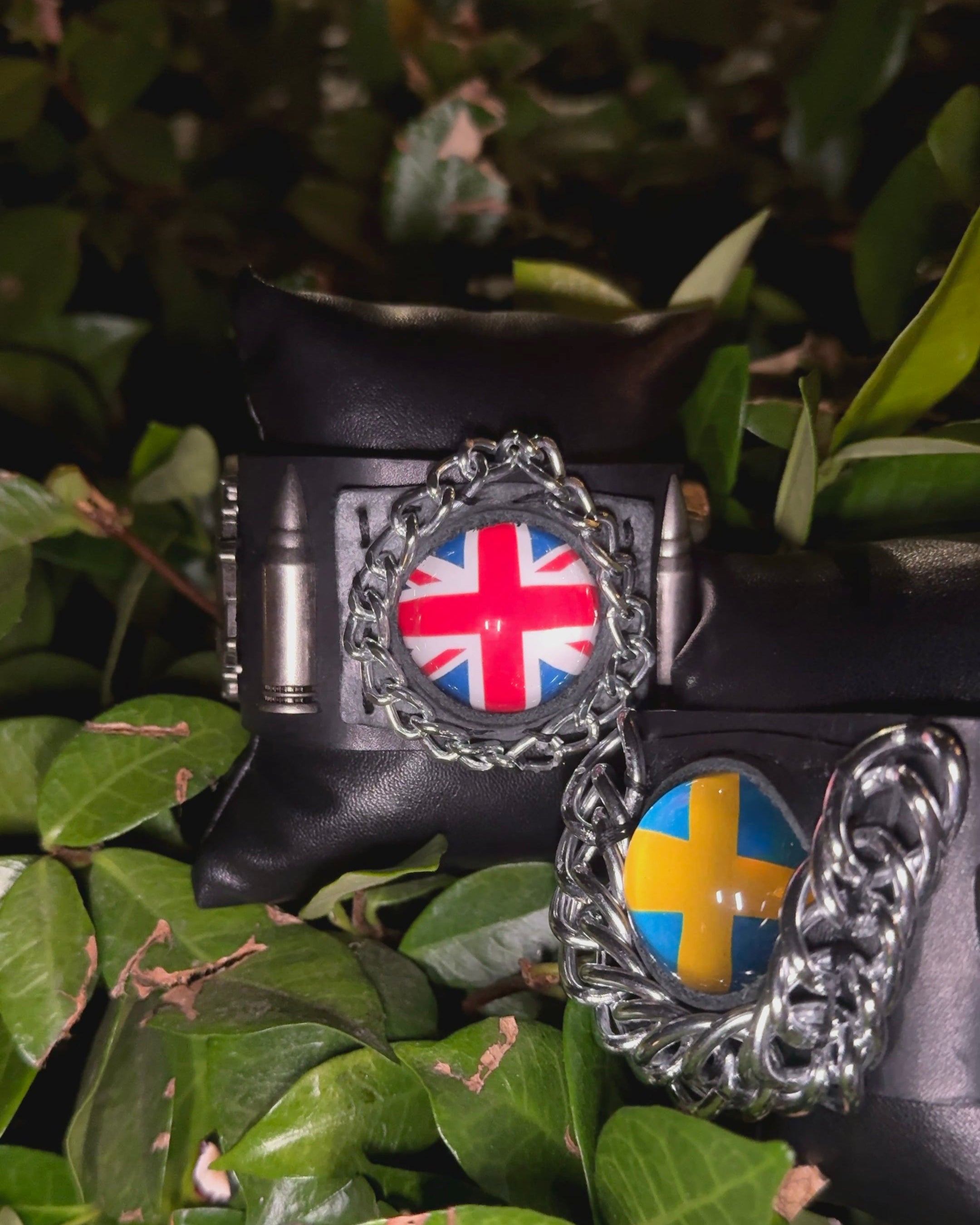 UK Flag Illusion Bracelet