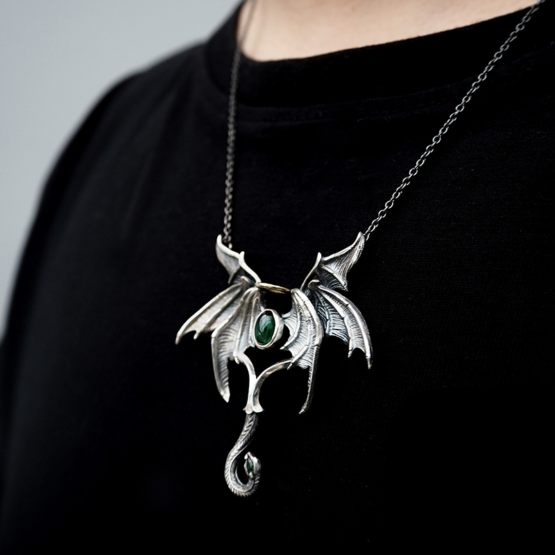 Nocturne Studio ShadowDrake Necklace