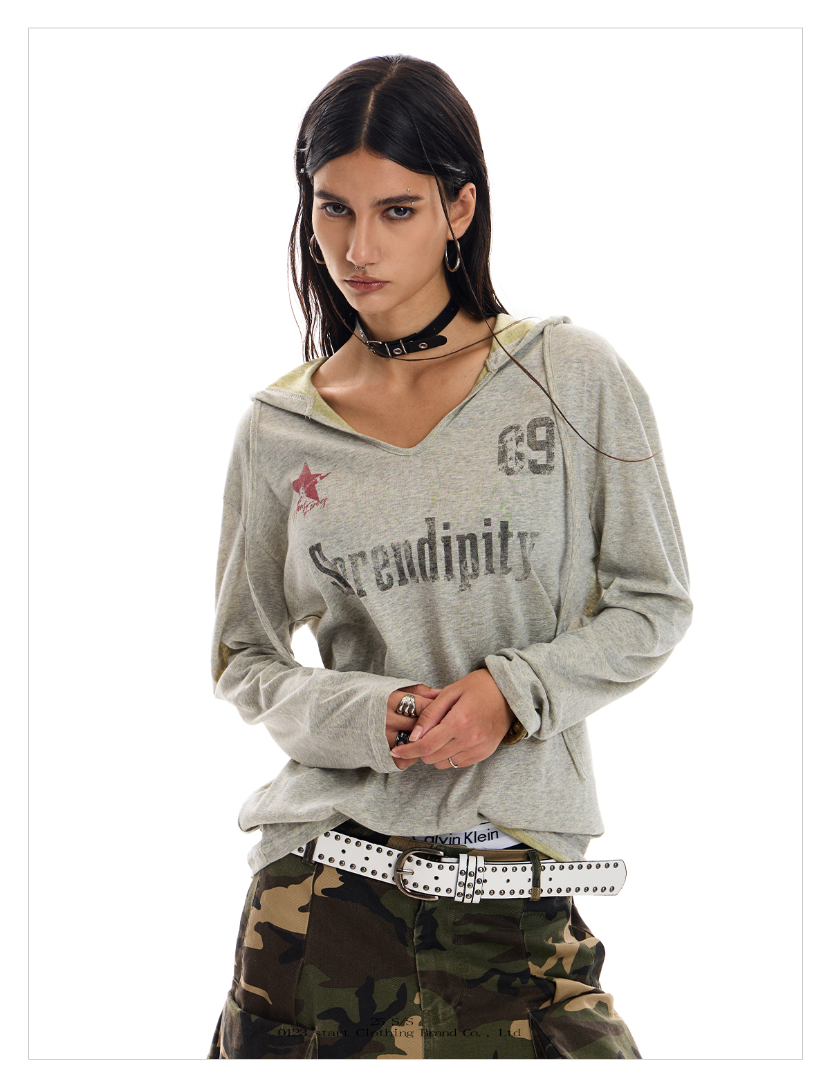 Serendipity 69 Hooded Top