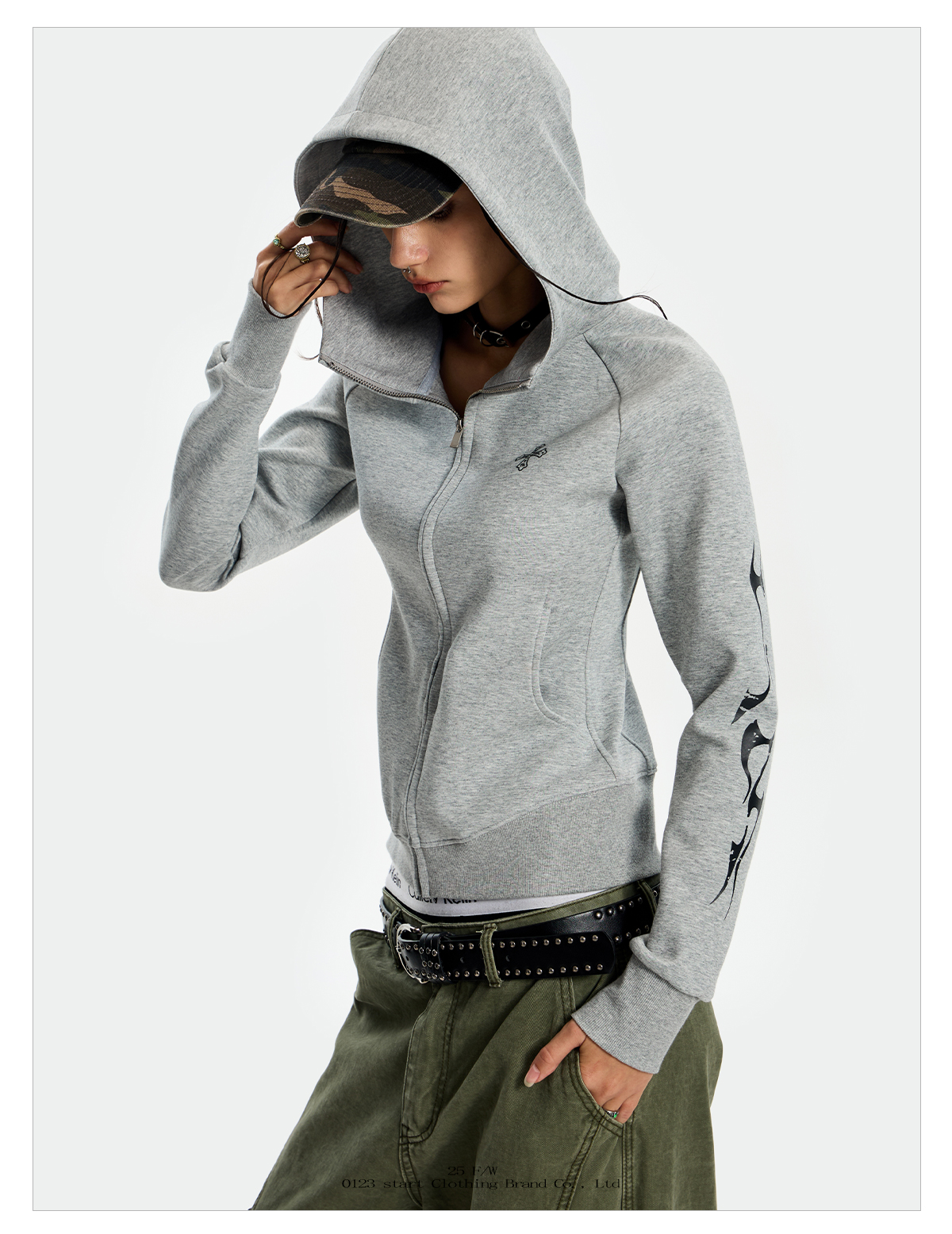 Black Flame Hoodie