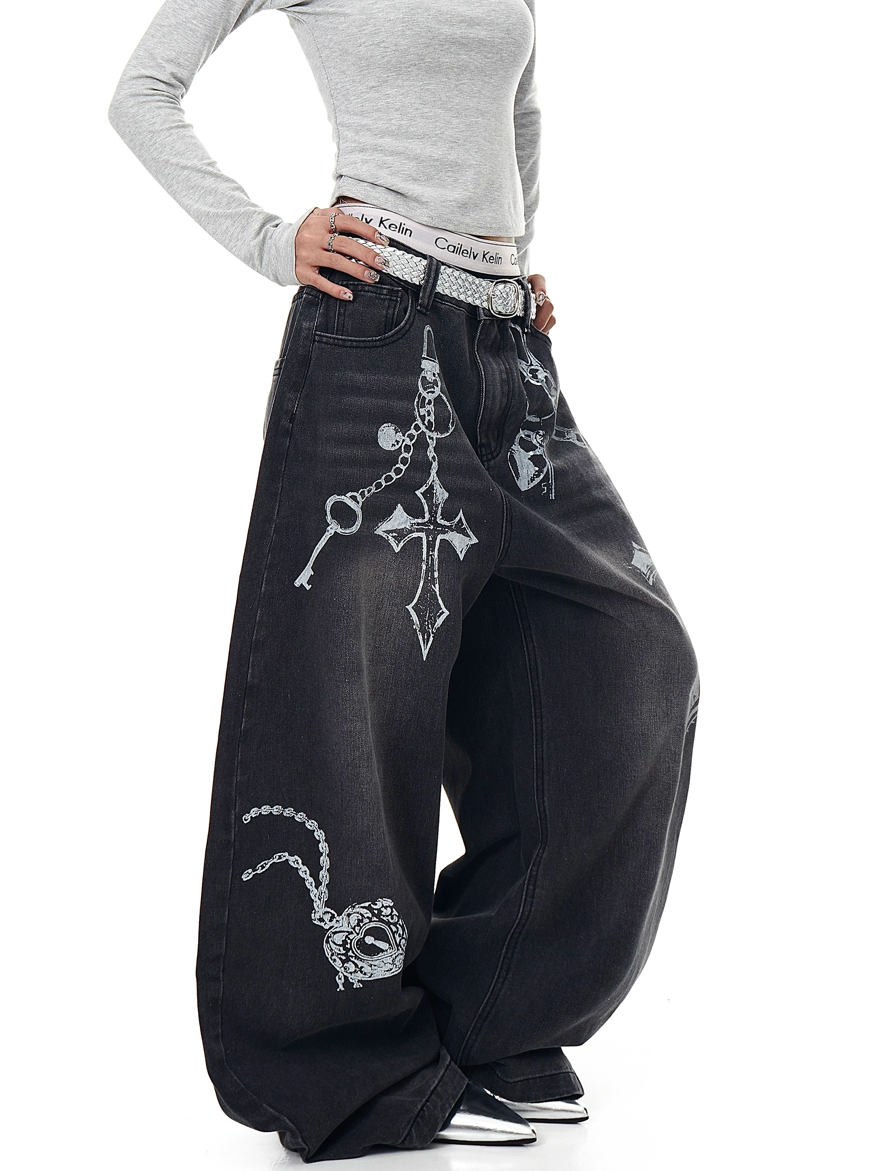 BLACKLISTS Chain Reign Pants