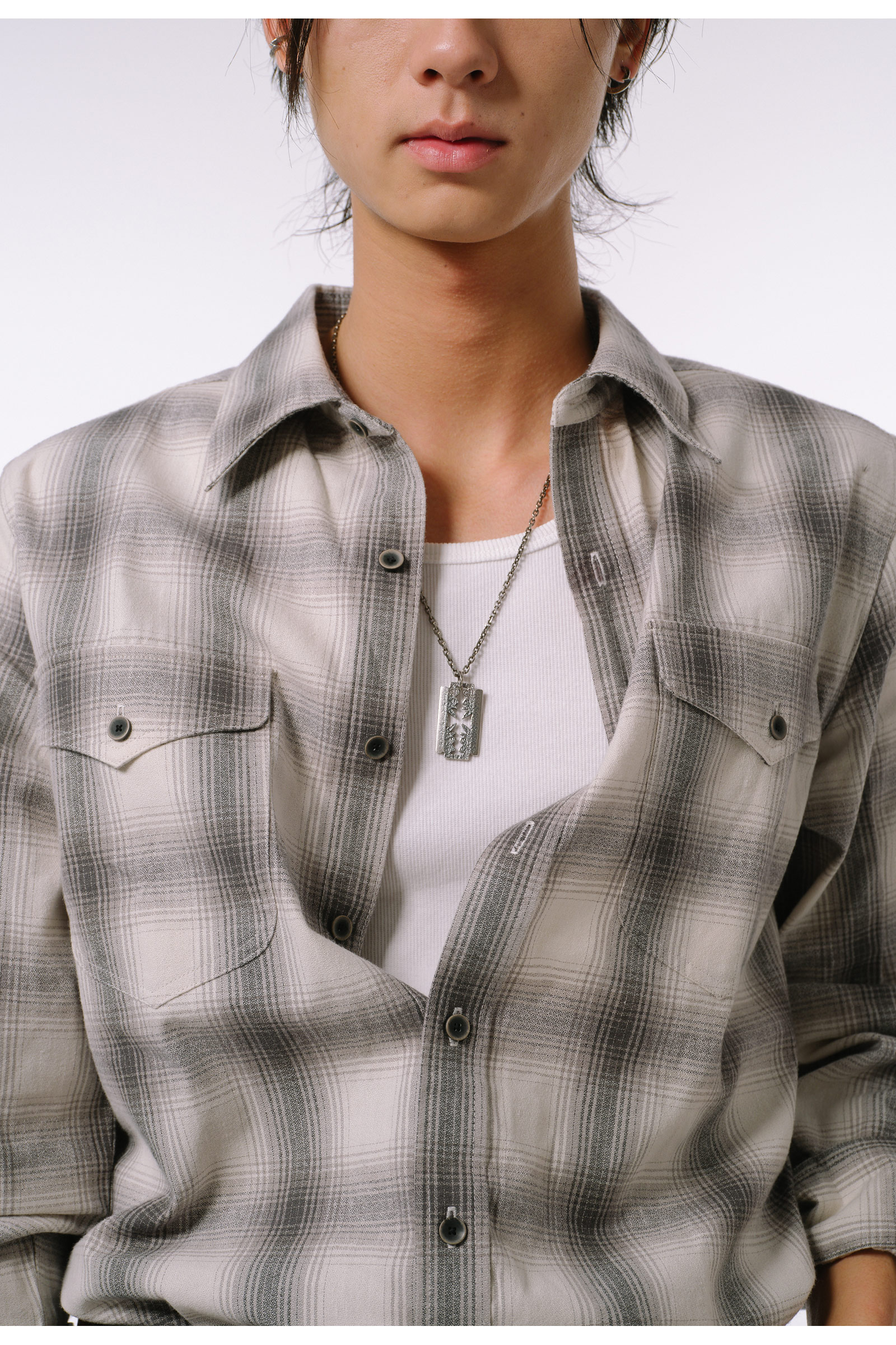 JANENG Retro Blade Necklace