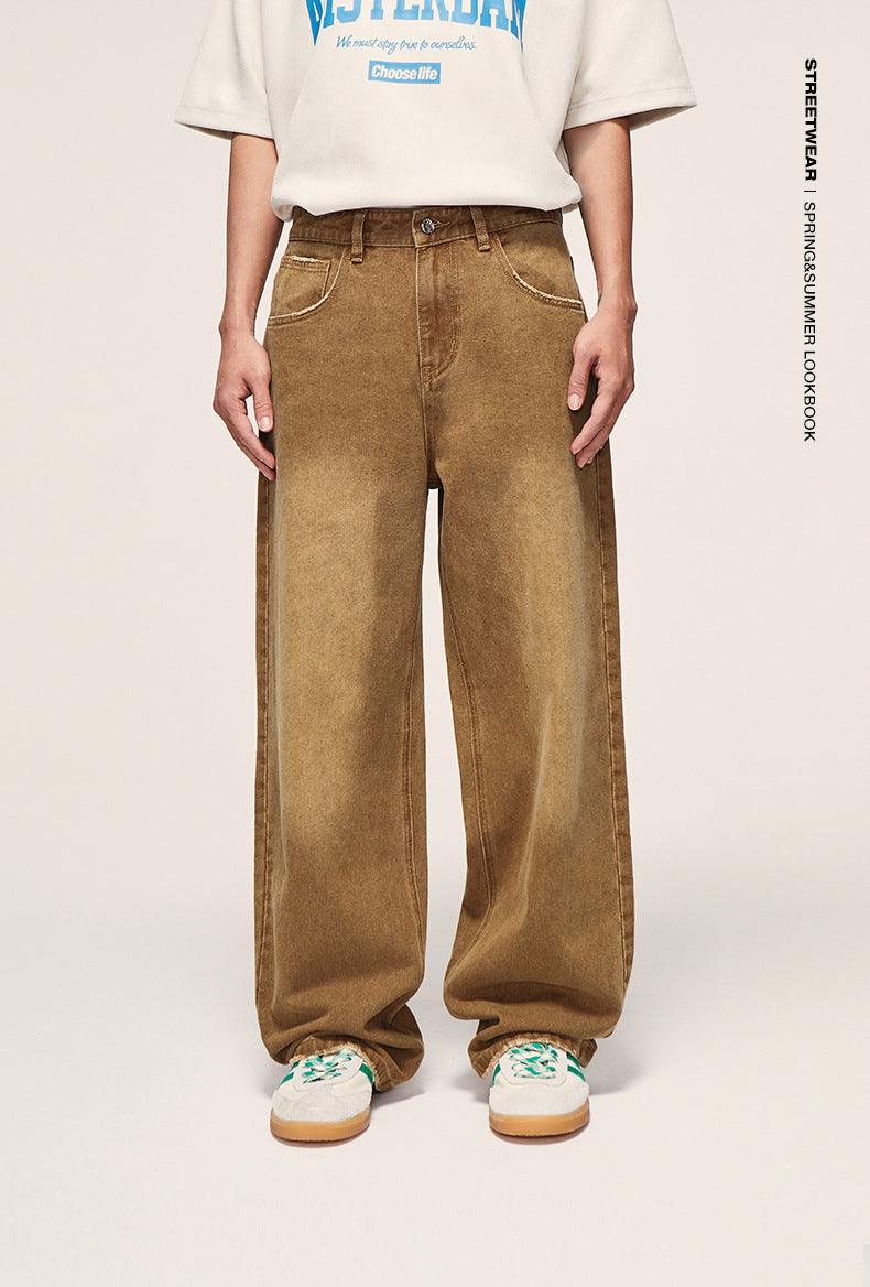 Vintage Washed Wide Leg Jeans - Dekayed