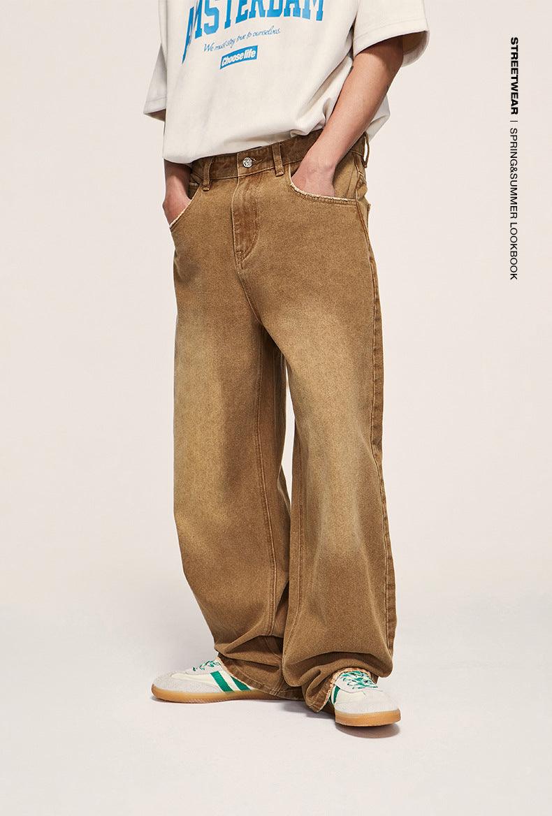 Vintage Washed Wide Leg Jeans - Dekayed