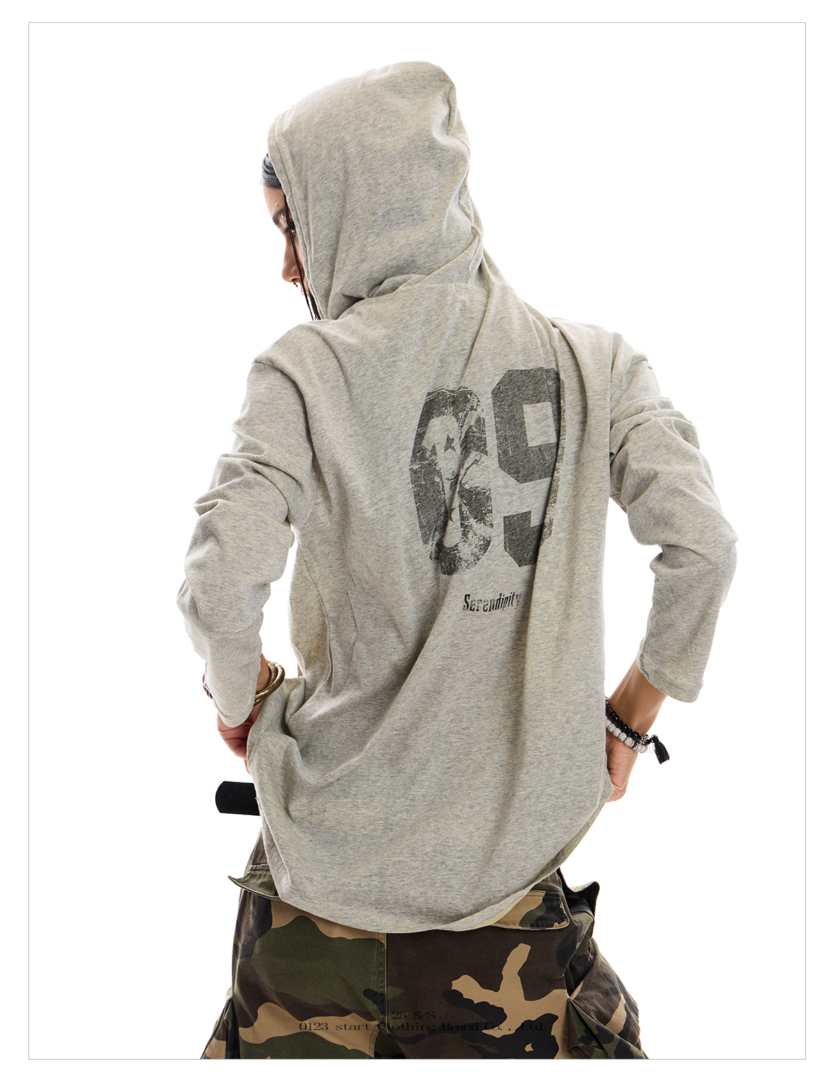 Serendipity 69 Hooded Top