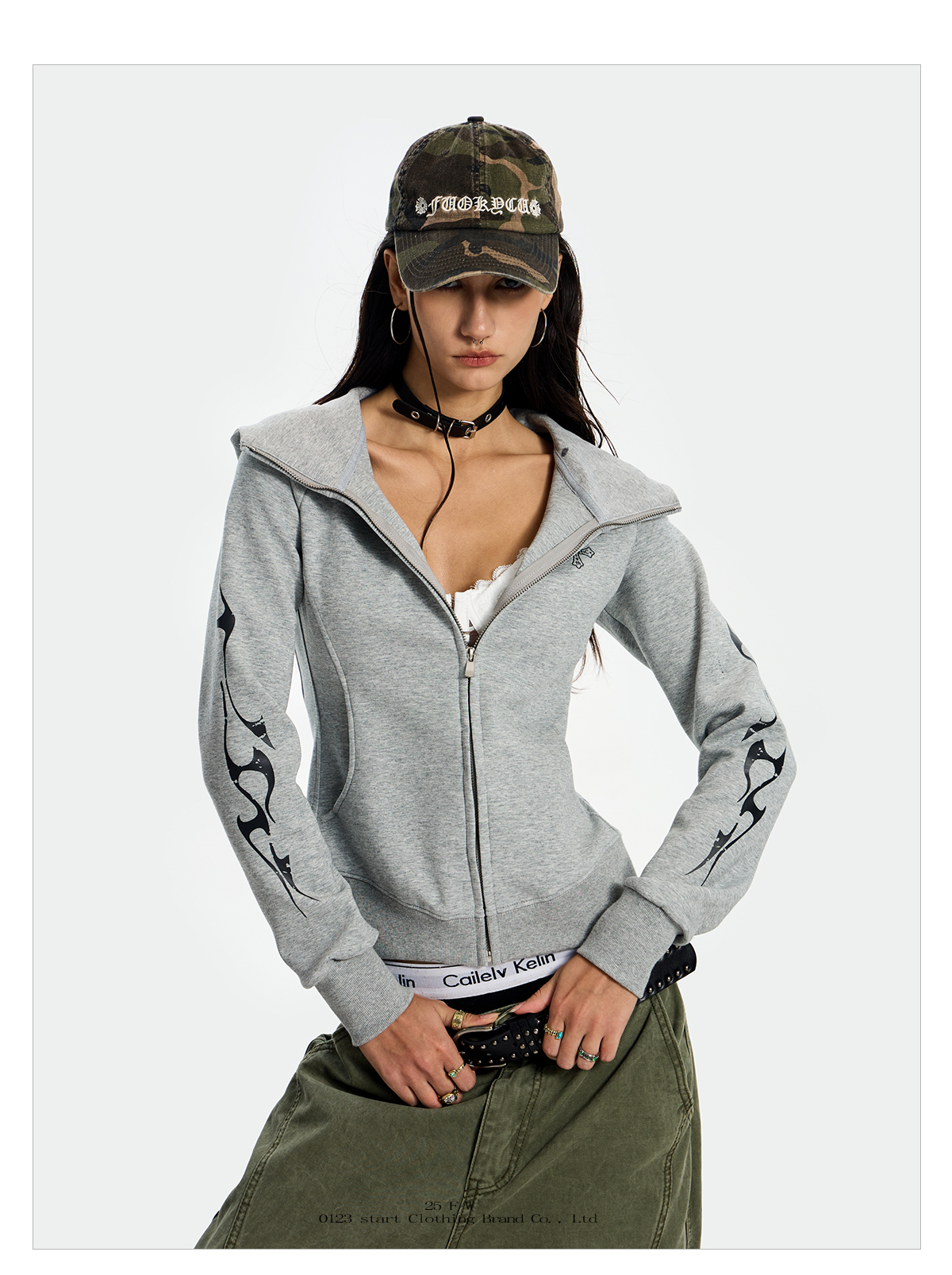 Black Flame Hoodie