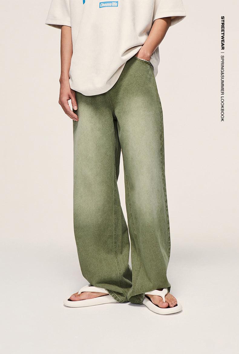 Vintage Washed Wide Leg Jeans - Dekayed