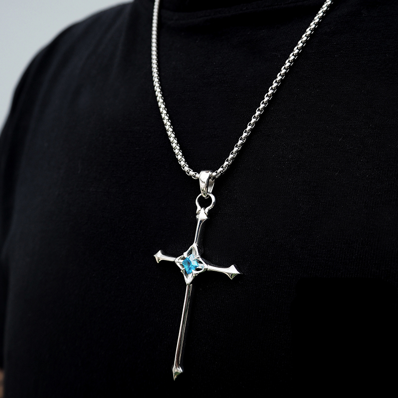 Nocturne Studio Frosted Creed Necklace
