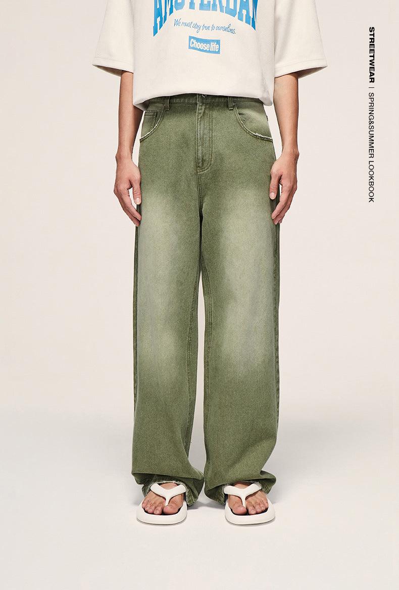 Vintage Washed Wide Leg Jeans - Dekayed