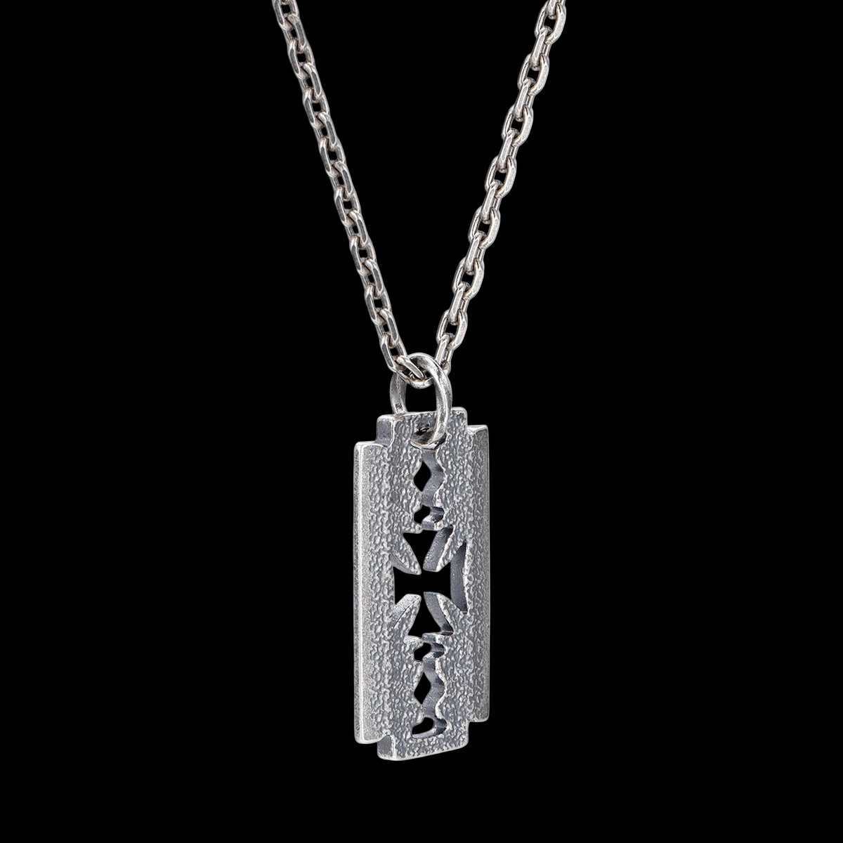 JANENG Retro Blade Necklace