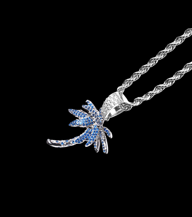 LUXTA Ice Palm Necklace