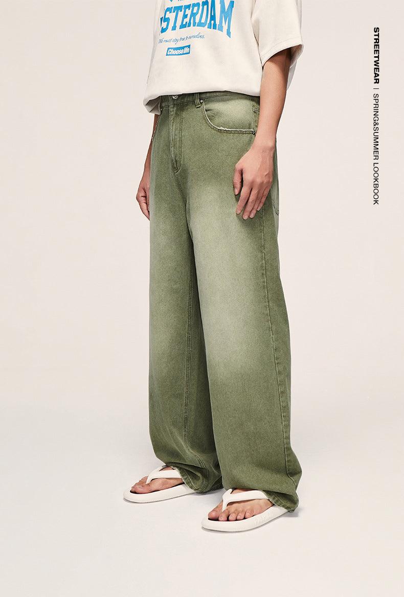 Vintage Washed Wide Leg Jeans - Dekayed