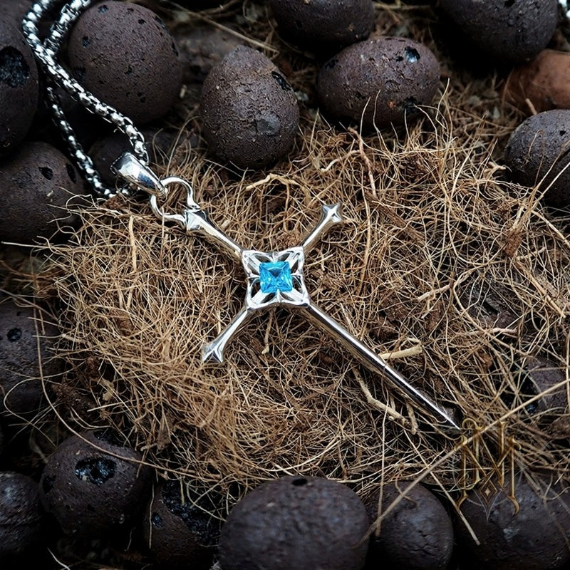 Nocturne Studio Frosted Creed Necklace