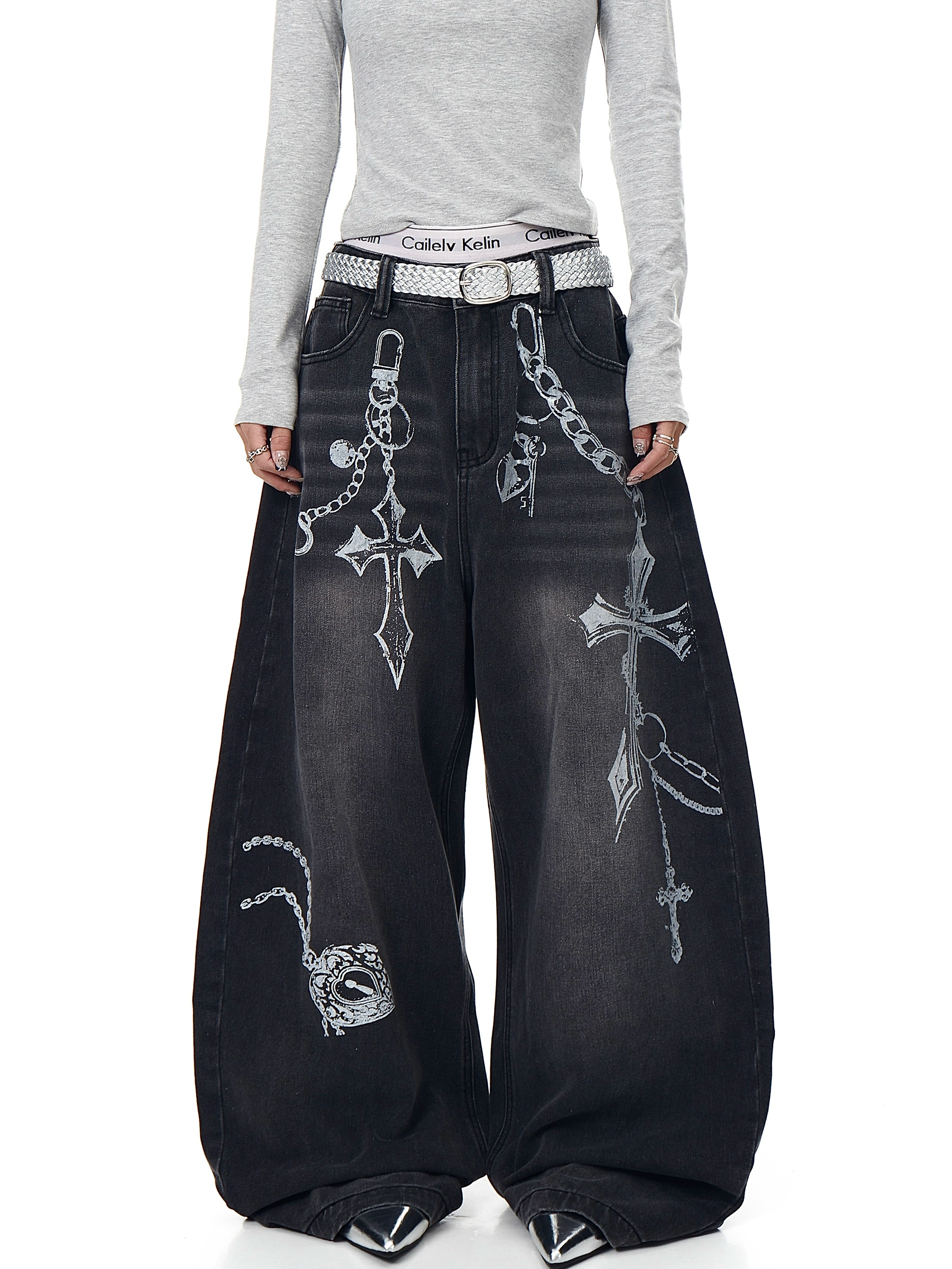 BLACKLISTS Chain Reign Pants