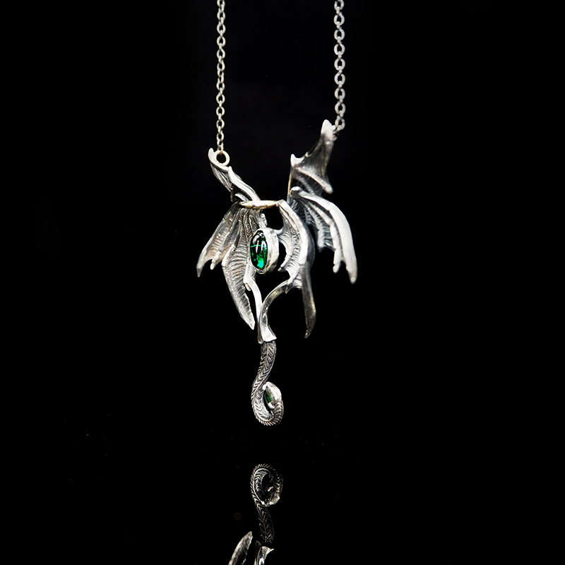 Nocturne Studio ShadowDrake Necklace