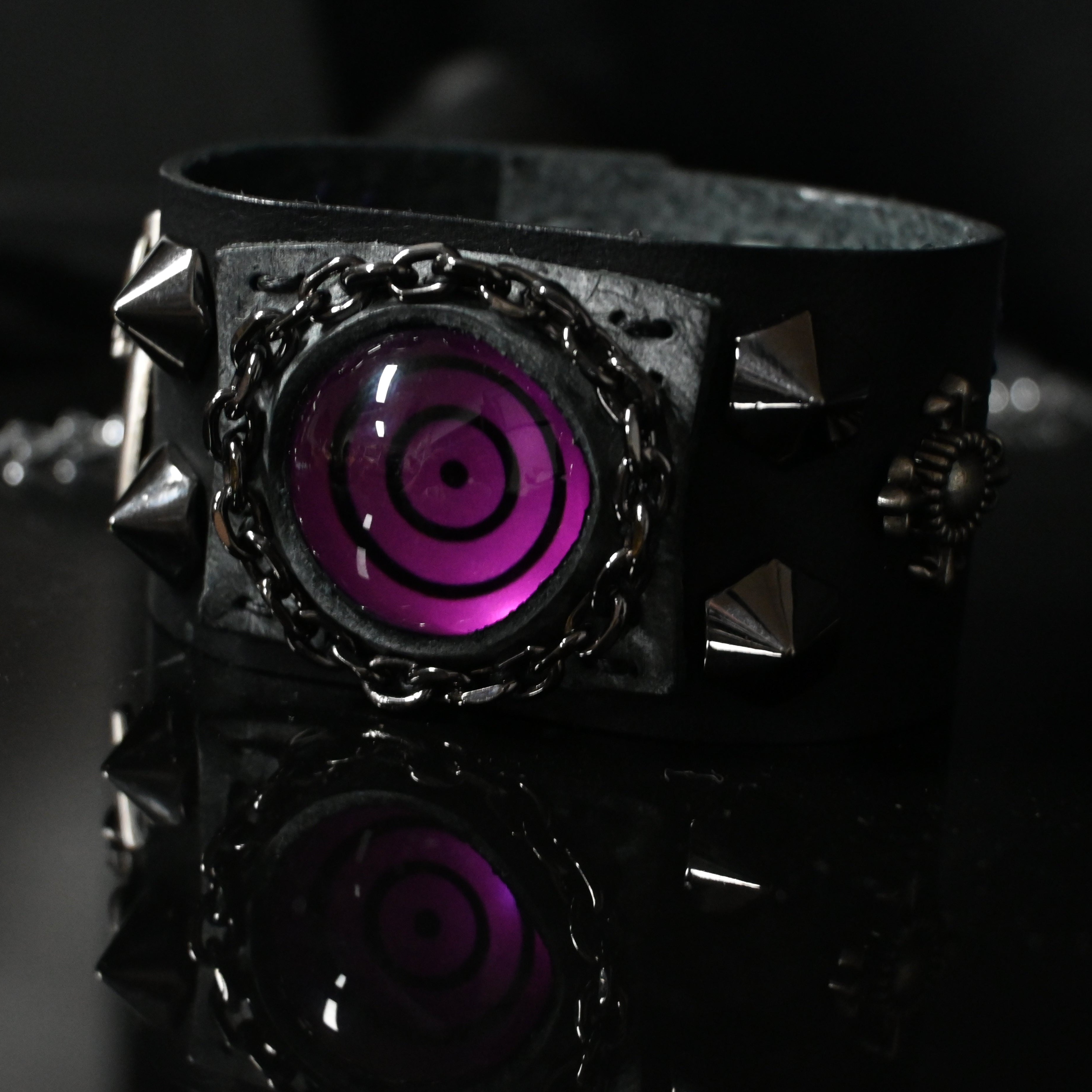 Rinnegan Chrome Eye Bracelet