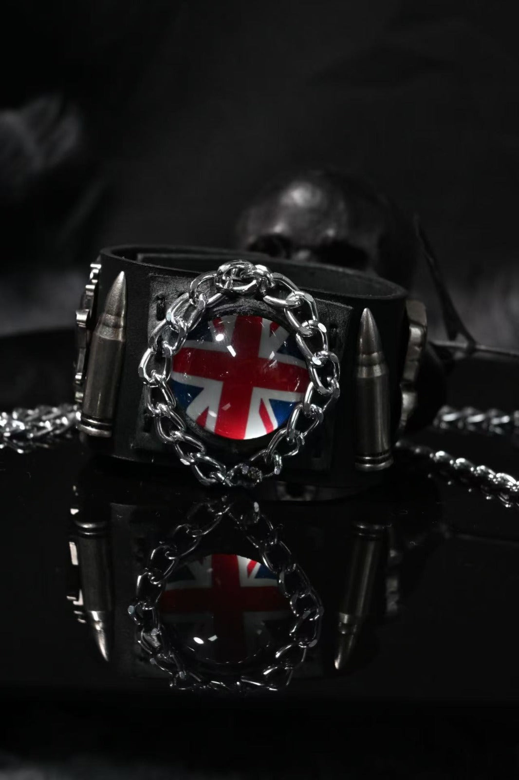 UK Flag Illusion Bracelet