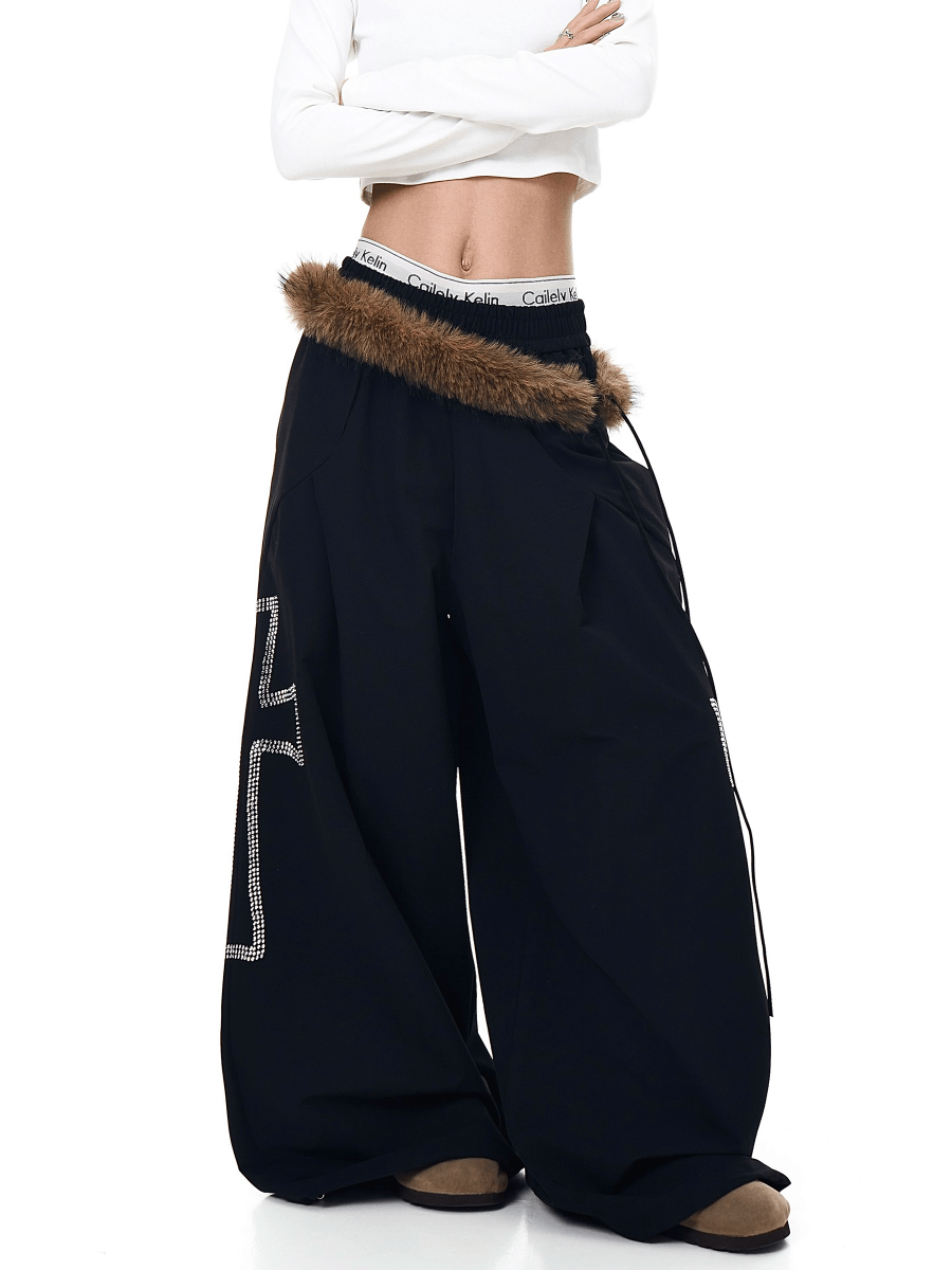 BLACKLISTS FurEdge Rebel Baggy Sweatpants - Dekayed