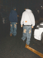 Bleach Rift Denim Pants - Dekayed