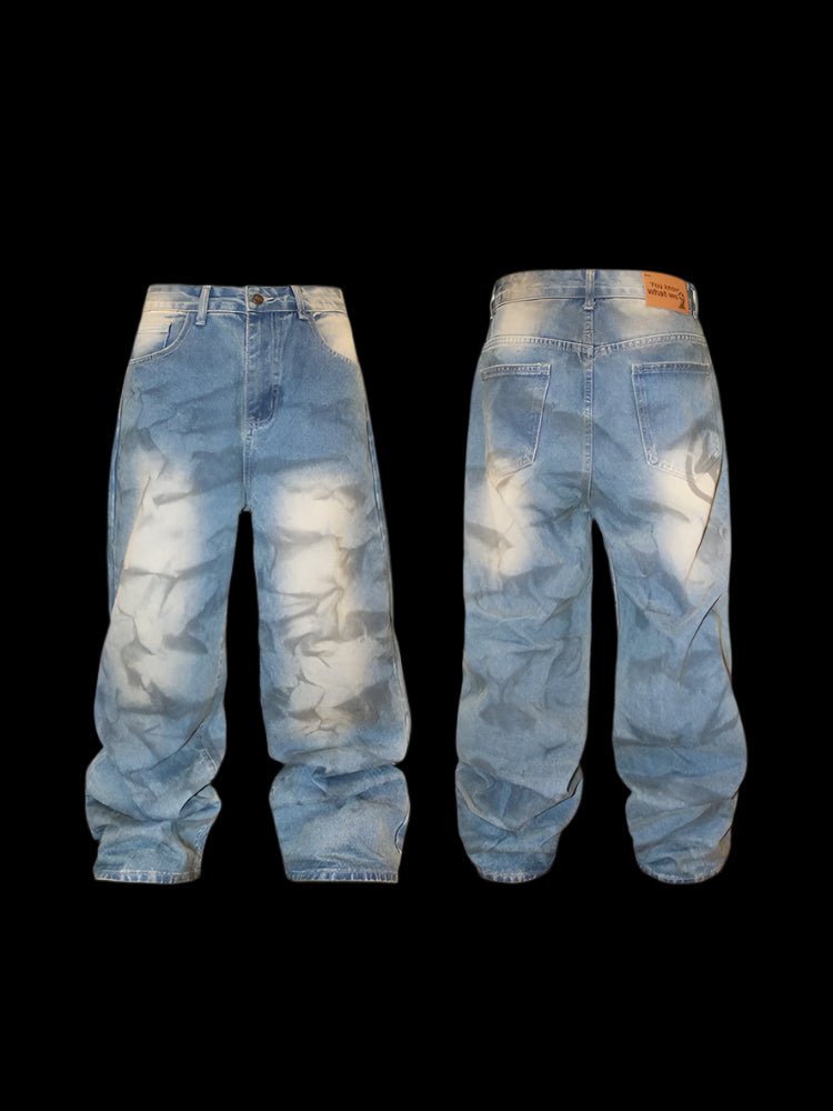Bleach Rift Denim Pants - Dekayed
