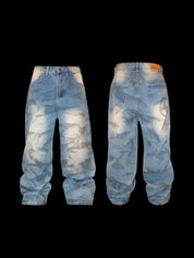 Bleach Rift Denim Pants - Dekayed