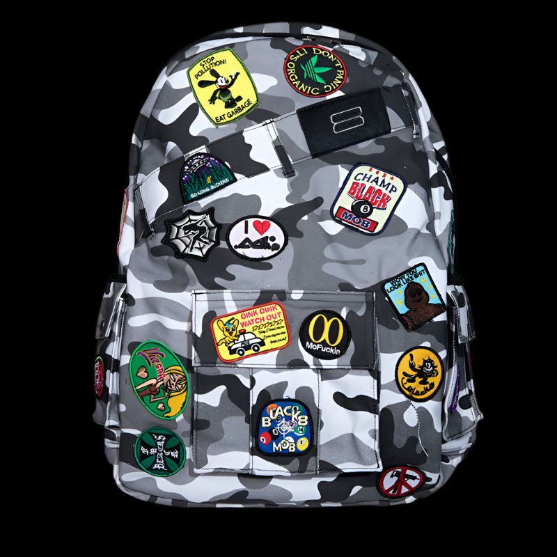 Camouflage Badge Backpack - Dekayed