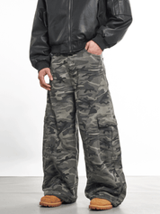 Camouflage Scimitar Pants - Dekayed
