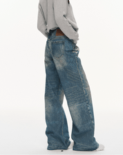Chain Print Jeans - Dekayed